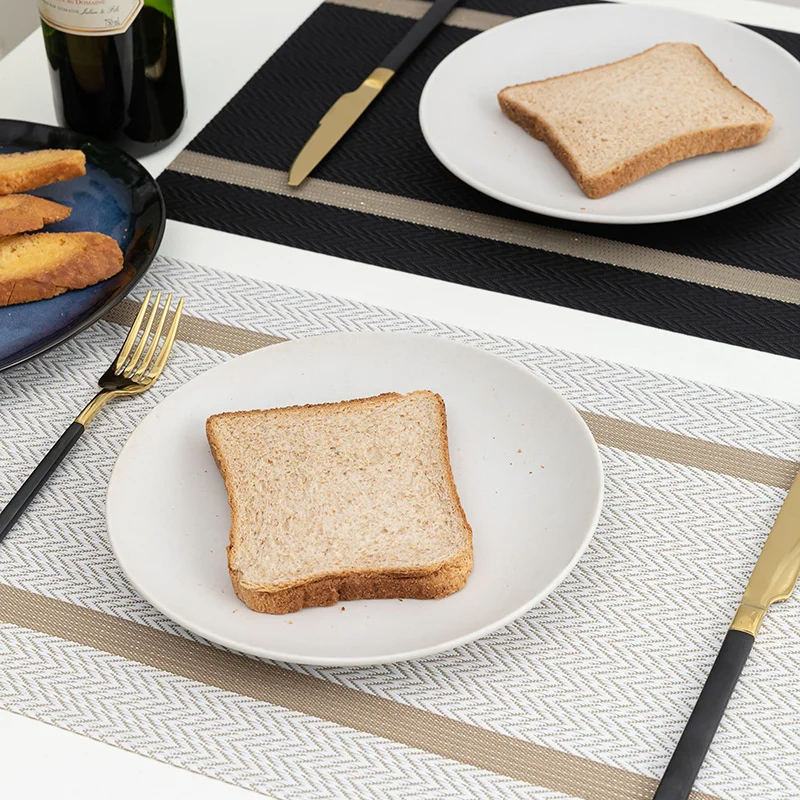 PVC Dining Table Mat Hot Pad Kitchen Accessories Placemats For Dinning Table Placemat Table Place Mat For Dishes