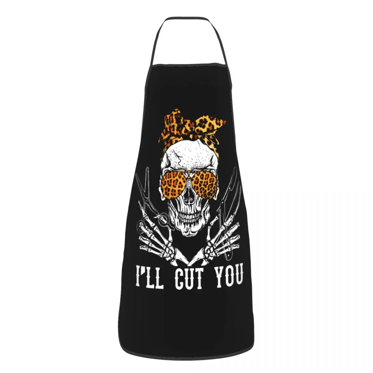 Custom Bib Hair Hustler Hairstylist Hairdresser Apron for Men Women Adult Chef Cooking Kitchen Barber Tablier Cuisine Baking