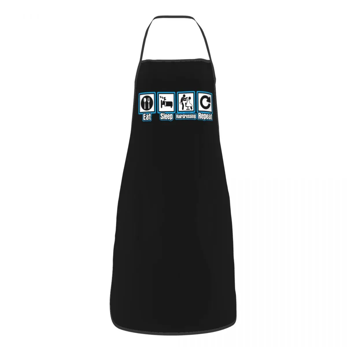 Custom Bib Hair Hustler Hairstylist Hairdresser Apron for Men Women Adult Chef Cooking Kitchen Barber Tablier Cuisine Baking