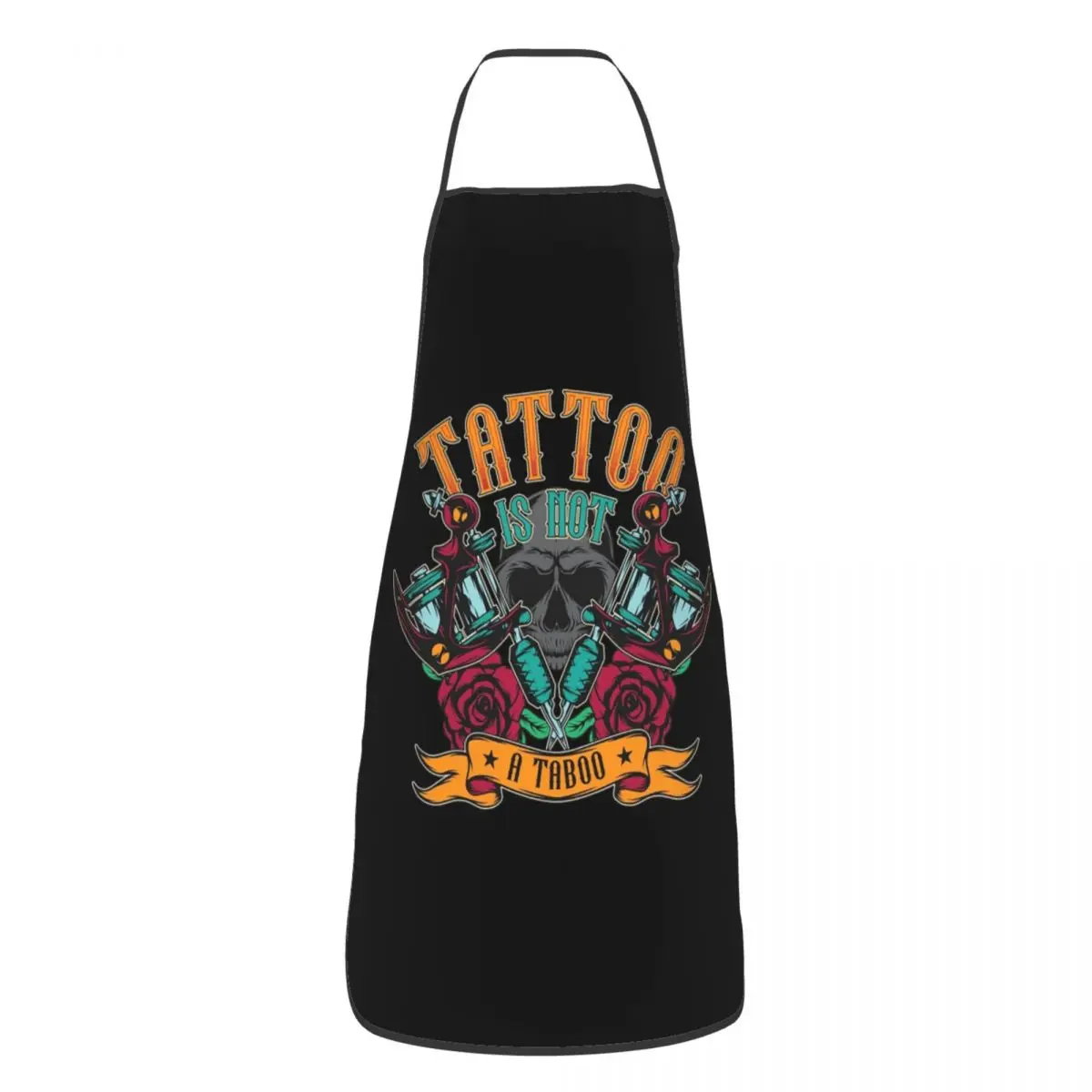 Funny Tattoo Master Apron for Women Men Unisex Bib Tattooists Artist Gift Kitchen Cooking Tablier Cuisine Chef Gardening