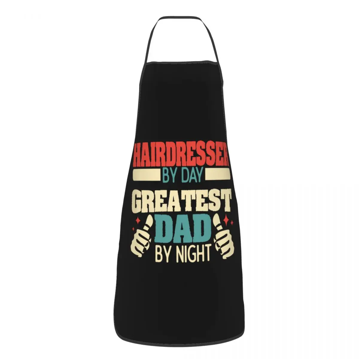 Custom Bib Hair Hustler Hairstylist Hairdresser Apron for Men Women Adult Chef Cooking Kitchen Barber Tablier Cuisine Baking