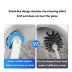 Disposable Toilet Brush, Toilet Bowl Wand Holder Set with 24PCS Cleaner Refills, Bathroom Cleaning System for Sink Bathtub Drain Wash Basin Urinal，Wall-Mount Scrubbing Toilet Brush Bathroom Cleaning Kit