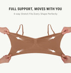 Women's Wireless Bra Comfort Bralettes No Underwire Unlined Cami Bra Seamless Tshirt Bras Sports Bra Bralette Basic Comfortable Fit Womenswear Everyday Up to 44DD