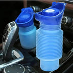 1set Urinal Car Urinal Bucket Outdoor Standing Urine Emergency Travel Portable Reusable Shrinkable Camping Toilet Urine Leak