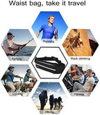 Running Belt for Women and Men, Money Belt and Running Fanny Pack, Hiking Fanny Pack, Holder for Cell Phone, Money, and Keys, Adjustable Belt Pouch fits Most Phone and Waist Sizes