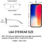 Classic Flat Lens Glasses, UV Protection, Anti-Fog, Blue Light Blocking, Unisex, Durable Frame, Ultra-Light, Work & Daily Use, Fishing, Outdoor Sports, Quality Eyeglasses
