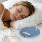 Ultra-Thin Bluetooth Pillow Speaker with Bluetooth 6.0, Soft Immersive Sound Field, Pillow CD Player for Bedtime Music & Audiobooks, Headphone-Free Sleep Speaker, Compatible with Android & iOS