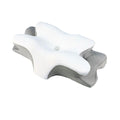 Double-Sided Contoured Neck Pillow, Unscented Supportive Memory Foam with Cooling Cover, Zoned Design & Extra-Large Armrest for Deep Sleepers & Side/Stomach/Back Sleepers