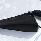 Car windshield anti-snow and anti-frost cover with rearview mirror cover, suitable for most vehicles, sedans, SUVs, etc., can be used in all seasons