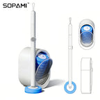Toilet Scrubber Kit with Self-Cleaning Disposable Pads – No Pre-Rinse, No Mess, No Odor , Simplifies Bathroom Hygiene