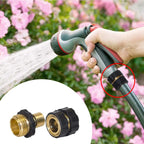 Garden Hose Quick Connector, 3/4 Inch Male and Female Garden Hose Fitting Quick Connector