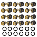 Garden Hose Quick Connector, 3/4 Inch Male and Female Garden Hose Fitting Quick Connector