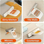 [2-Pack] Mini Mop — Portable Self-Squeezing Mop for Tight Spaces (Wet & Dry Use)