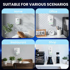 Plug-In Power Box with US Plug 2026 Updated Design, Compatible with 90–250V Input Range