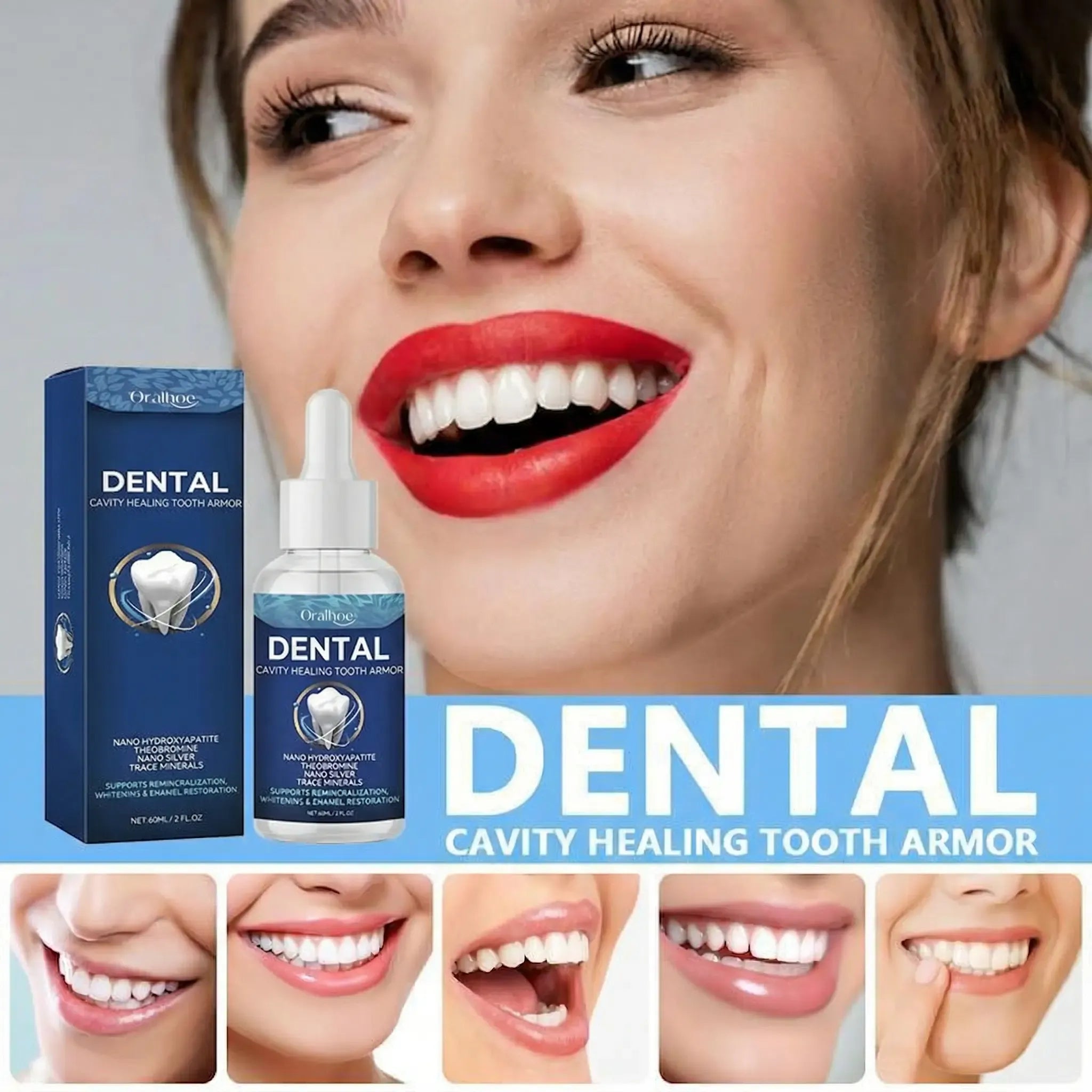 Tooth Armor Liquid, An-ti Cavity Healing and Enamel Protector