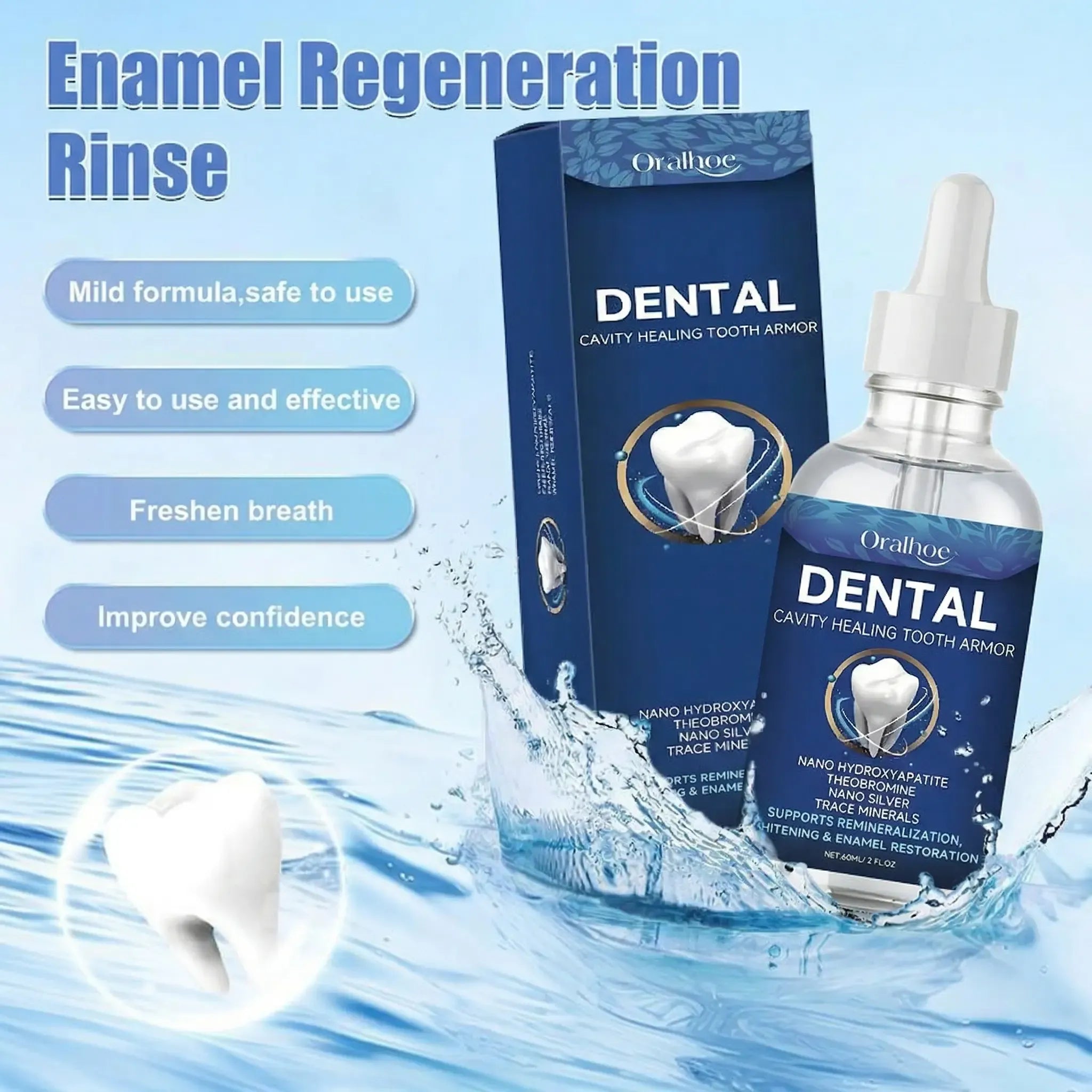 Tooth Armor Liquid, An-ti Cavity Healing and Enamel Protector