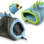 2 Counts Quick-Dry Dog Bathrobe Pet Towels Set, Adjustable Microfiber Robe with Drying Gloves, Ideal for Cold Weather