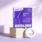 CEELIKE Purple Teeth Whitening Strips - 7/21 whitening sessions - Nano hydroxyapatite, safely protects tooth enamel - Gentle and non-sensitive - Peroxide-free