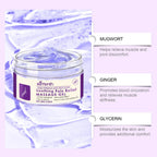 Ximonth 100g Pain Relief Massage Gel, Natural Plant Extracts Soothing Gel, Fast Absorbing Non-Greasy Joint Discomfort Relief