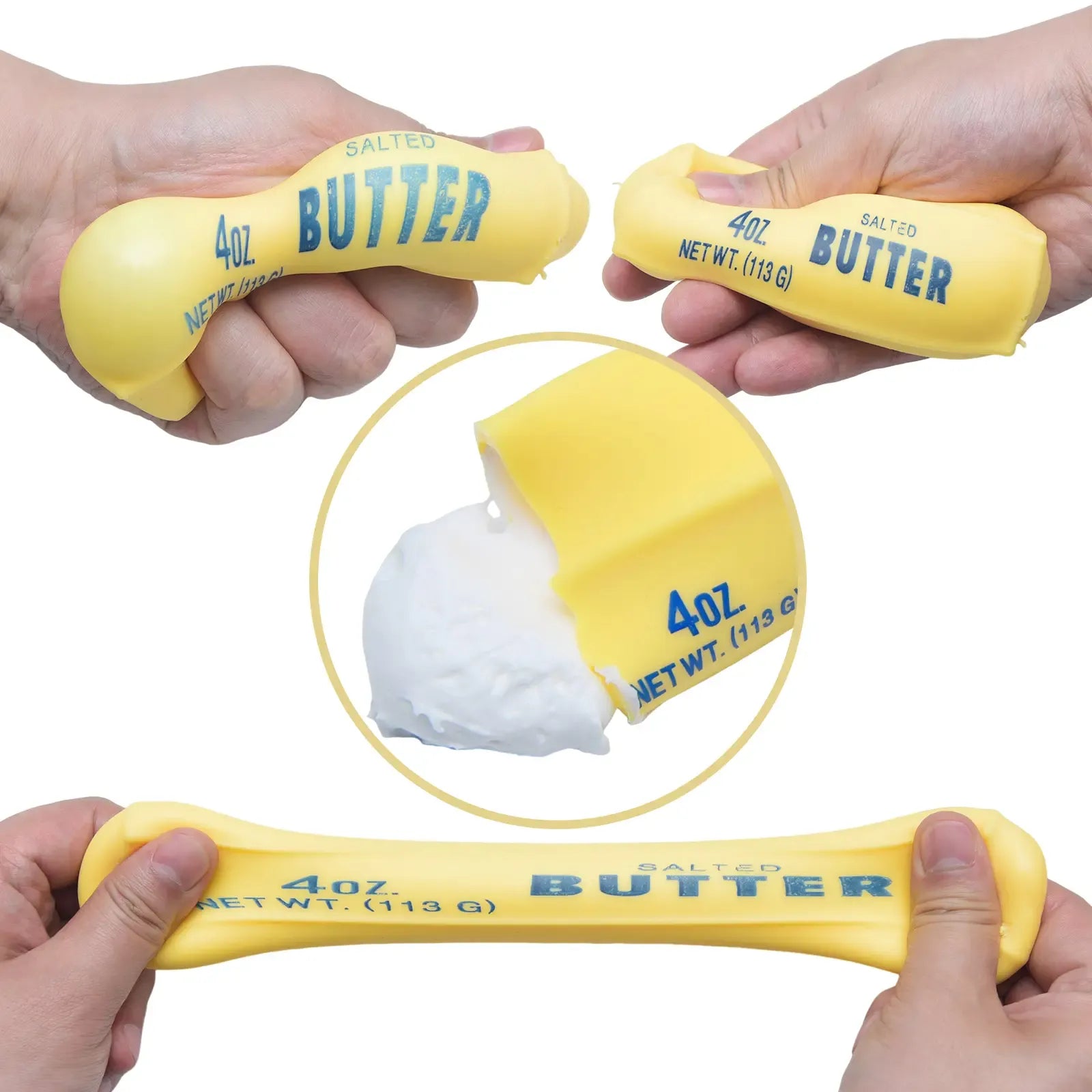Squish Butter - New Flour Filled Fidget Toy