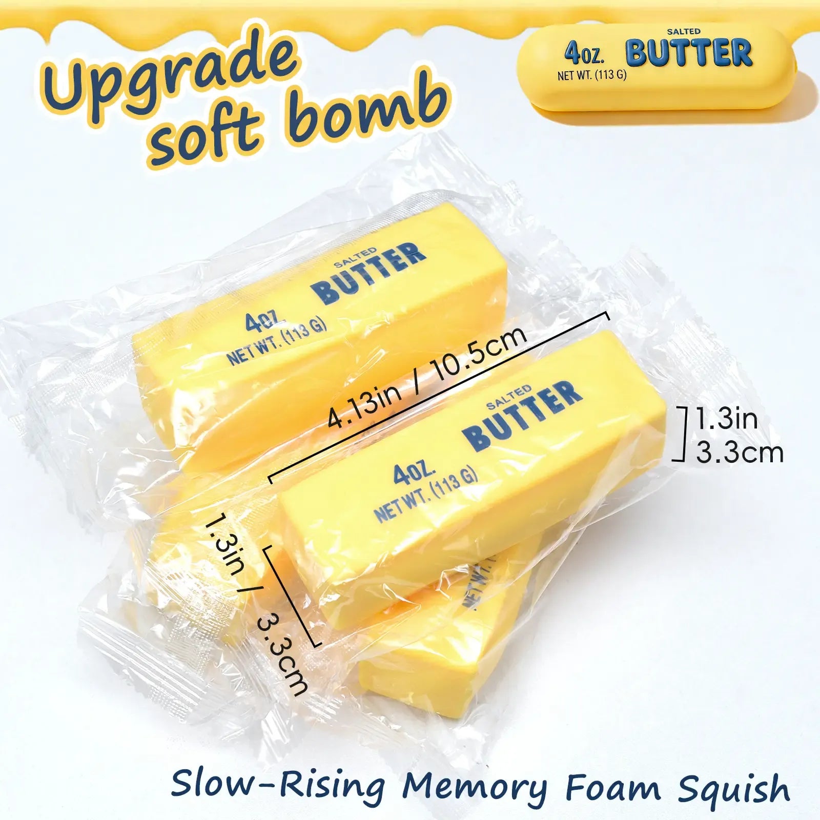 Squish Butter - New Flour Filled Fidget Toy