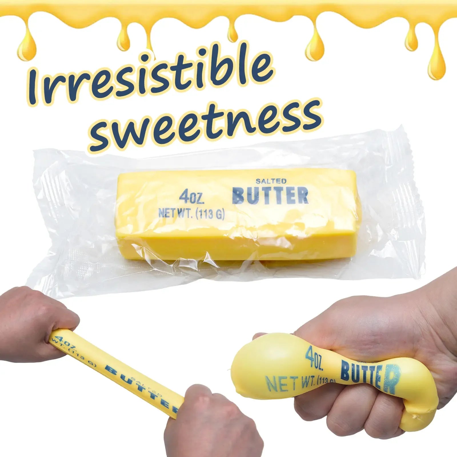 Squish Butter - New Flour Filled Fidget Toy