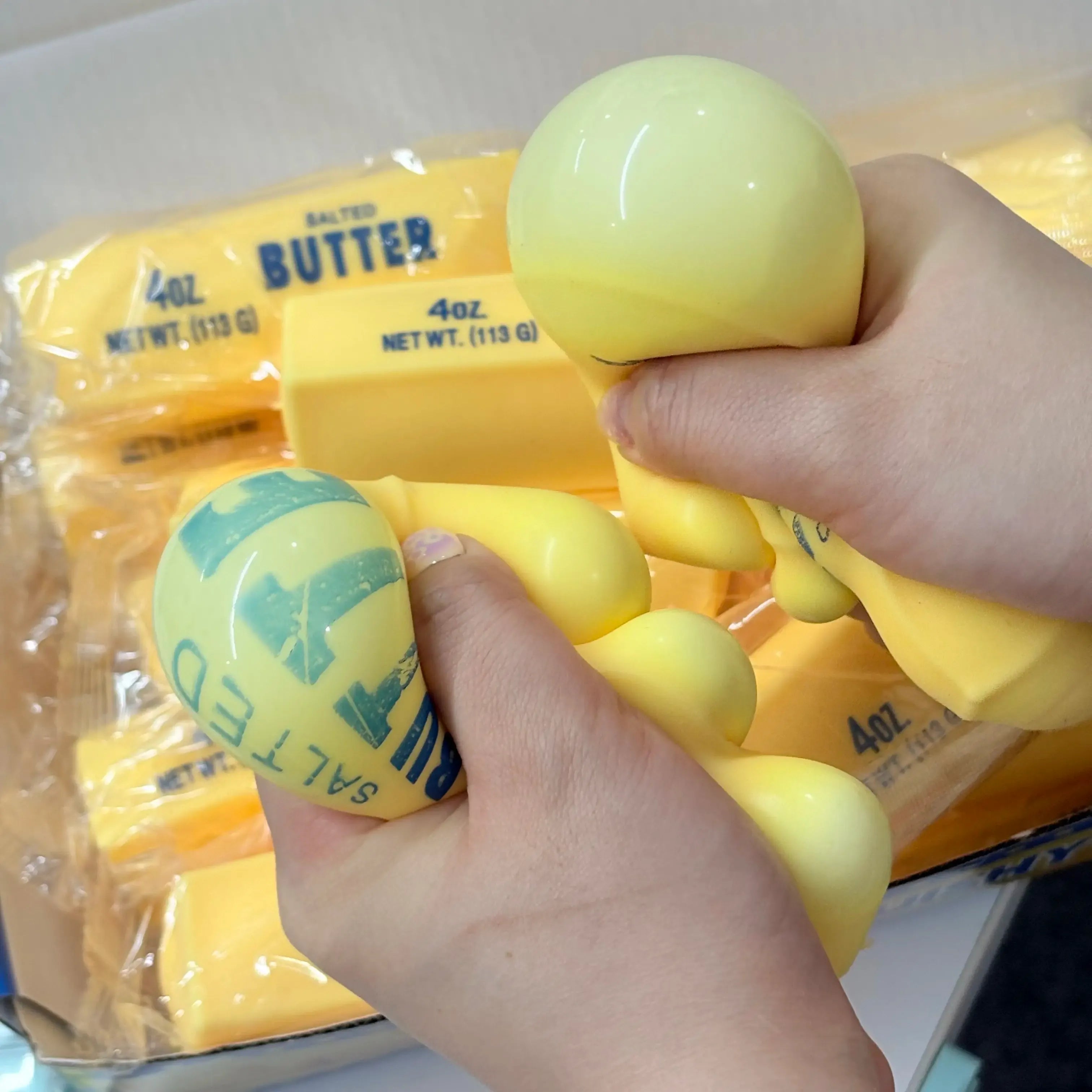Squish Butter - New Flour Filled Fidget Toy