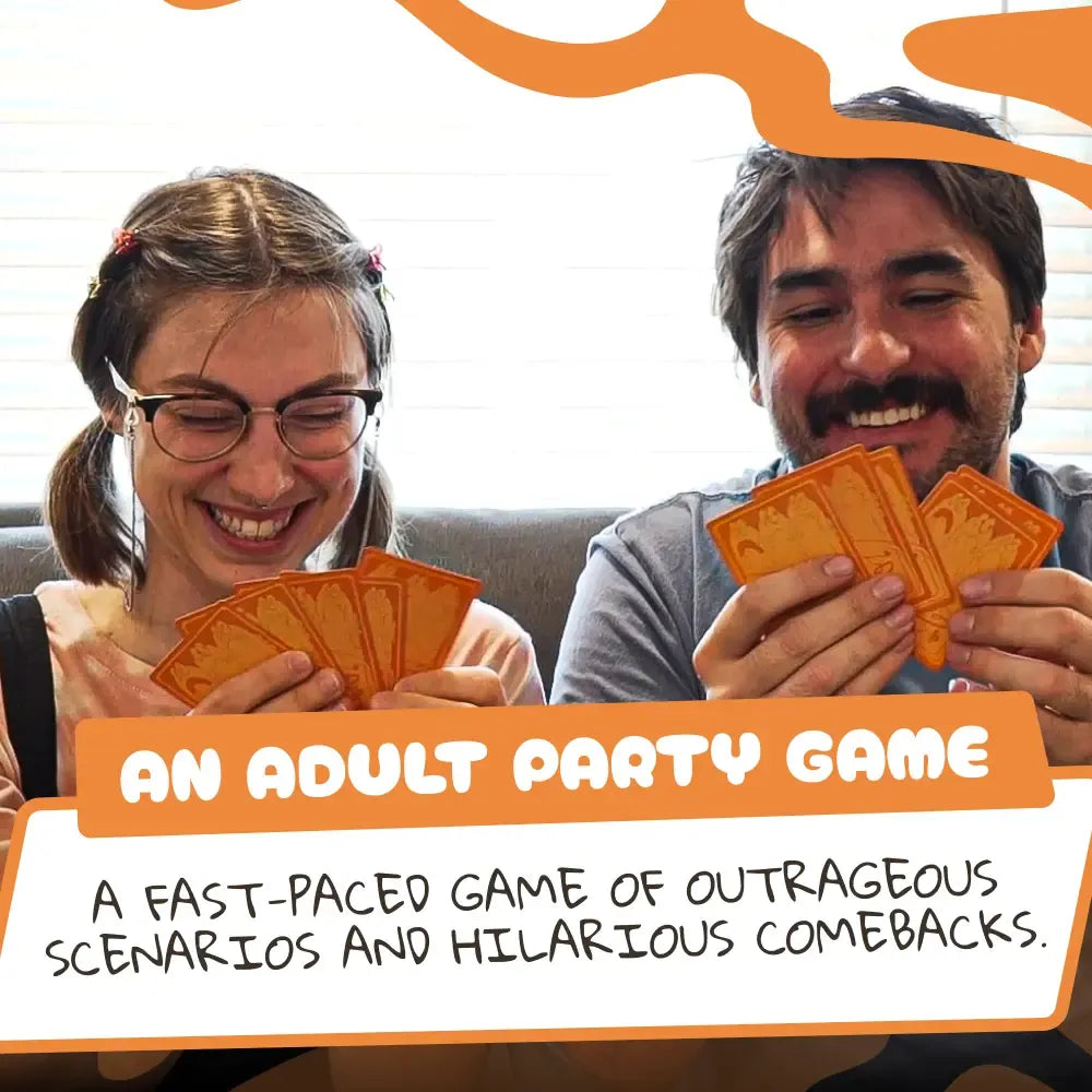 Go F*** Yourself Adult Card Game - Hilarious Party Game for 3-10 Players - 52 Cards