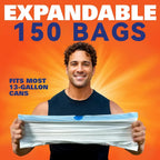 150-Count 13 Gal Boxed Pack Trashbags
