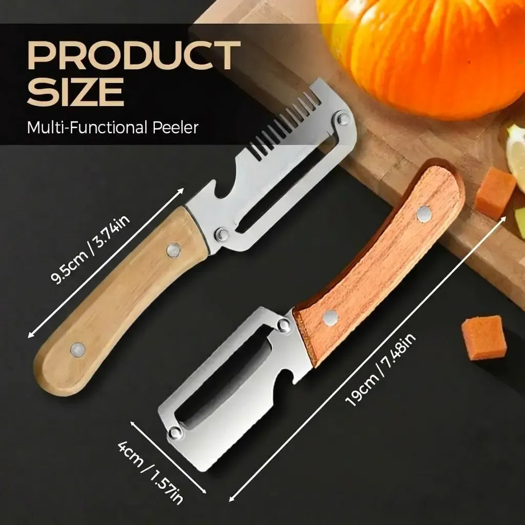 Multi-Functional Vegetable Peeler for Kitchen