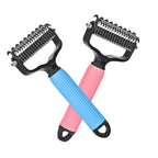 Pet Grooming Tools: Universal De-shedding Comb for Dogs