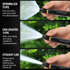 Car Wash Water Garden Hose Sprayer,Metal Heavy Duty High Pressure Water Hose Anti-Leakage Hose Nozzle with 3 Adjustable