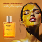 Bellavita Honey Oud Eau De Parfum 100ml (3.4oz) | Unisex Luxury Perfume for Women & Men | Sweet Honey & Smoky Oud | Long-Lasting Arabic Fragrance | Perfect Mother’s Day Gift | Vegan & Cruelty-Free