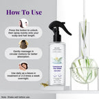 Bare Anatomy Nature x Science Rosemary Water with Rice Water |100% Natural Extract | Soft & Smooth Hair Non-Greasy & Fast Absorbing | 200 ml