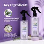 Bare Anatomy Nature x Science Rosemary Water with Rice Water |100% Natural Extract | Soft & Smooth Hair Non-Greasy & Fast Absorbing | 200 ml