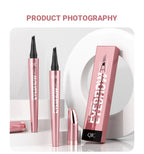 Waterproof Micro-Fork Eyebrow Pencil, Long-Lasting Brow Pen for Natural Hair-Like Strokes, Smudge-Proof Makeup Tool for Daily Use & Soft Glam