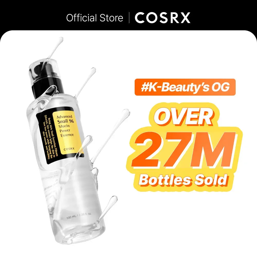 [COSRX Official] Premium Snail 96 Mucus Essence (100ml) | Original Snail Mucus Essence