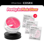 [COSRX Official] Pretty in Pink - Lift & Bright | The Peptide Collagen Hydrogel Eye Patch (60 patches) | The Peptide Collagen Lifting Glow Hydrogel Mask_3ea | The 6 Peptide First Step Serum  |  Lift, Firm and Glow with Peptides & Collagen