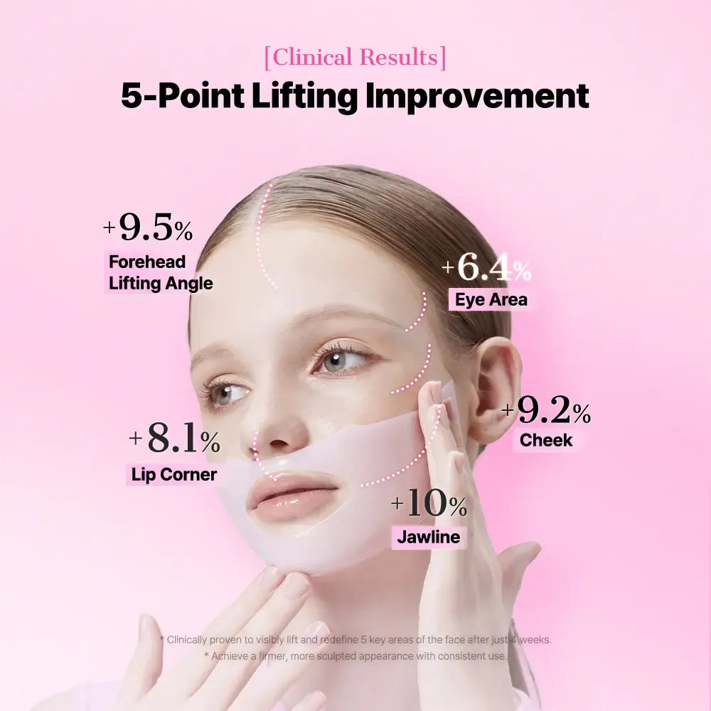 [COSRX Official] Pretty in Pink - Lift & Bright | The Peptide Collagen Hydrogel Eye Patch (60 patches) | The Peptide Collagen Lifting Glow Hydrogel Mask_3ea | The 6 Peptide First Step Serum  |  Lift, Firm and Glow with Peptides & Collagen