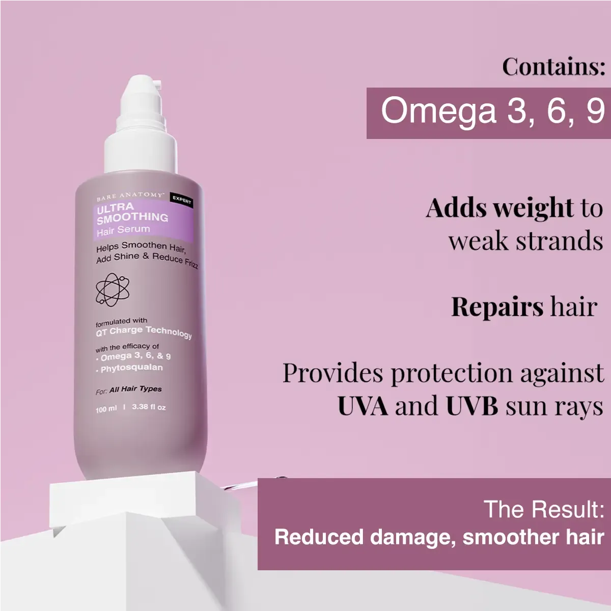 Bare Anatomy Ultra Smoothing Hair Duo – Mask & Serum