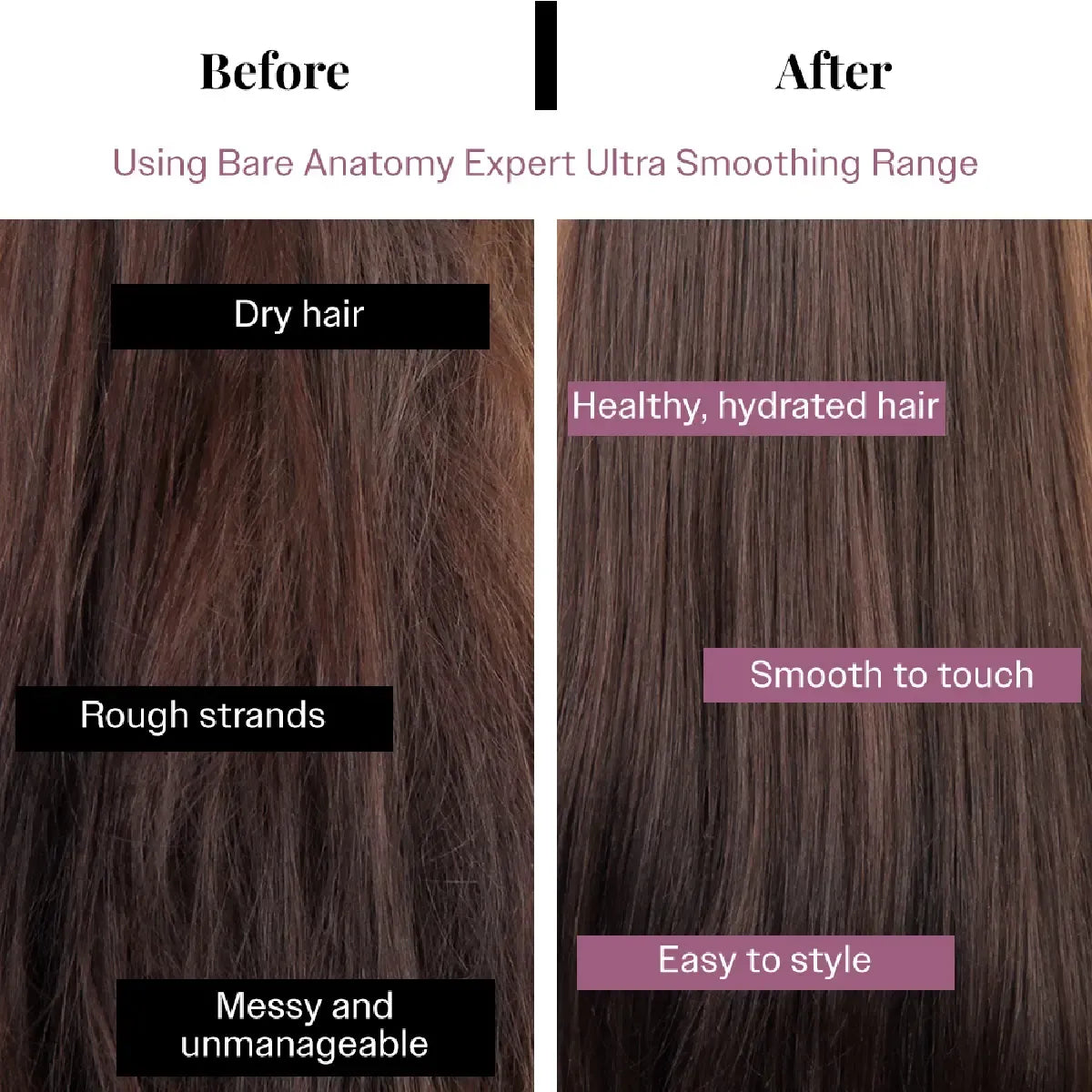Bare Anatomy Ultra Smoothing Hair Duo – Mask & Serum
