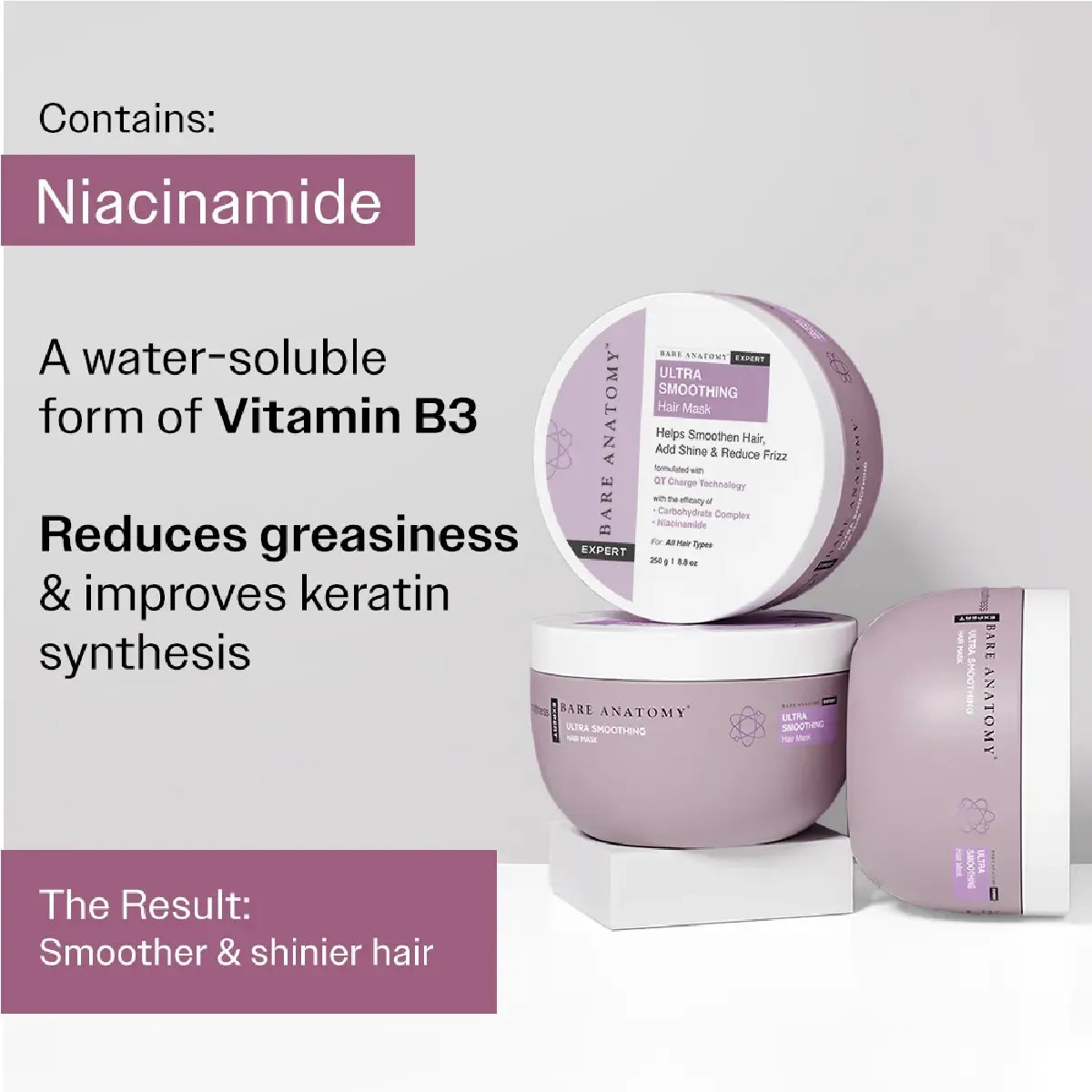 Bare Anatomy Ultra Smoothing Hair Duo – Mask & Serum