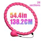 Hula hoop for women, designed to slim the waist and reduce belly fat.