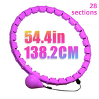 Hula hoop for women, designed to slim the waist and reduce belly fat.