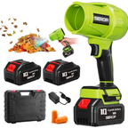 Turbo Jet Blower,Leaf Blower, Violent Turbo Fan, Pure Copper Motor,Car Drying After Wash, Handheld Snow Blower,Cordless Turbo Power Air Duster,Home Improve,Garden Mainte Holiday gifts