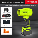 Turbo Jet Blower,Leaf Blower, Violent Turbo Fan, Pure Copper Motor,Car Drying After Wash, Handheld Snow Blower,Cordless Turbo Power Air Duster,Home Improve,Garden Mainte Holiday gifts