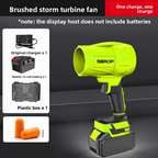 Turbo Jet Blower,Leaf Blower, Violent Turbo Fan, Pure Copper Motor,Car Drying After Wash, Handheld Snow Blower,Cordless Turbo Power Air Duster,Home Improve,Garden Mainte Holiday gifts
