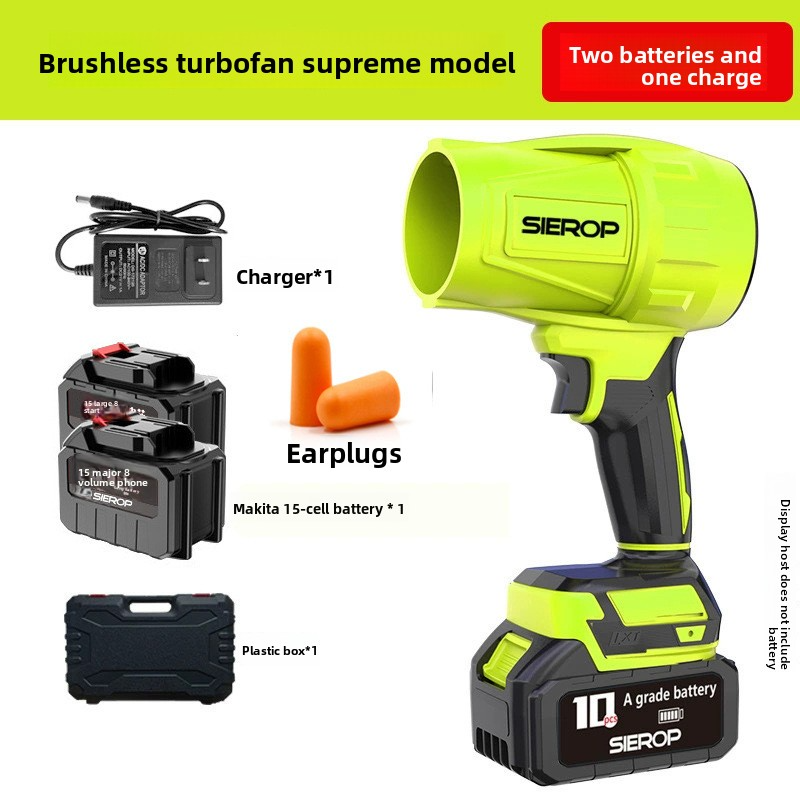 Turbo Jet Blower,Leaf Blower, Violent Turbo Fan, Pure Copper Motor,Car Drying After Wash, Handheld Snow Blower,Cordless Turbo Power Air Duster,Home Improve,Garden Mainte Holiday gifts