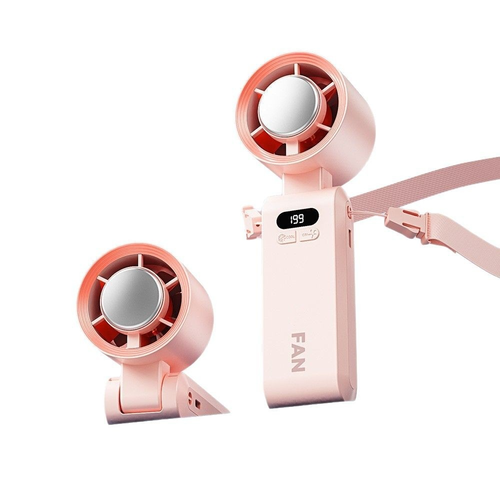 CoolHill  Portable fan Handheld High Speed Fan 199 Adjustable Levels Foldable for Summer  Travel Vacation Essentials& Outdoor Activities  cool fan