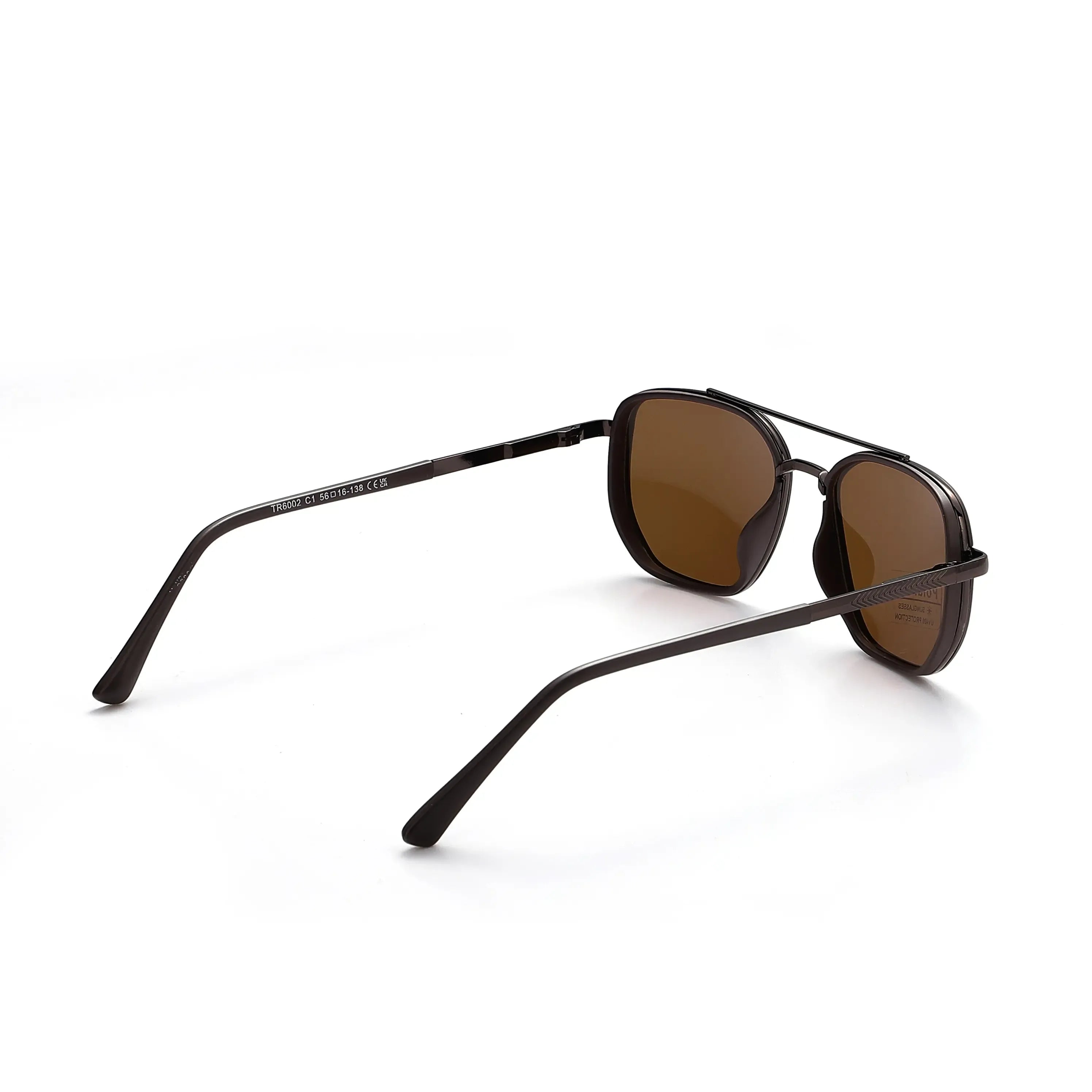 Fashionable Geometric Double-Beam Sunglasses, 2026 Fall/Summer Trends, High Quality Lightweight Durable Sunglasses, Men's Fashion Accessory, Boyfriend Birthday Gift, Gifts for Men's Travel Back to School